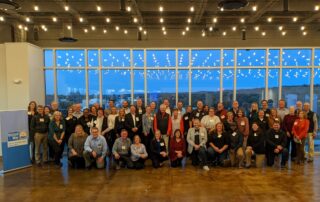 Group photo from United Way fundraising event