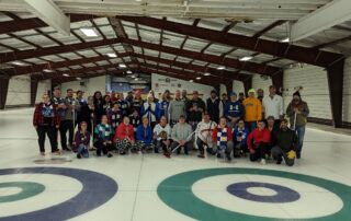 Group photo from United Way fundraising event