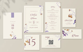 Custom Graphic Design - wedding invitations and stationery
