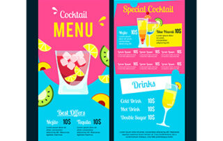 Custom Graphic Design - menus
