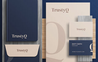 Custom Graphic Design - business stationery