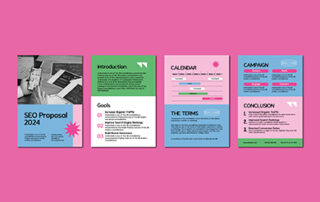 Custom Graphic Design - proposal documents