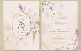 Custom Graphic Design - wedding invitations and stationery