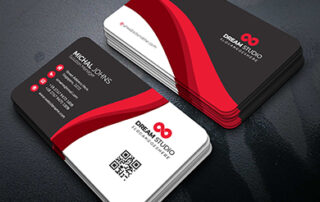 Custom Graphic Design - business cards
