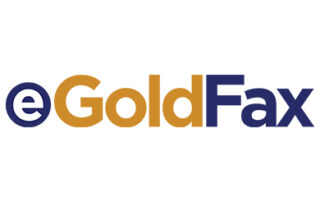 e Gold Fax logo